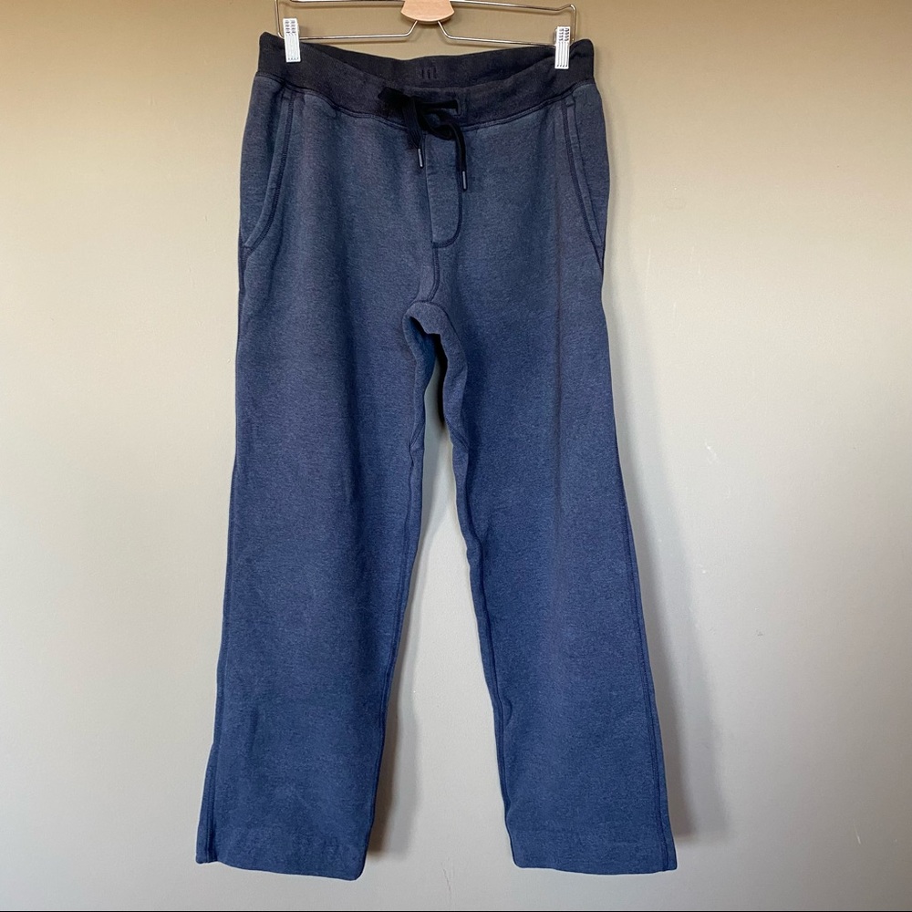 Men’s Lululemon charcoal grey sweatpants sweats joggers sz L